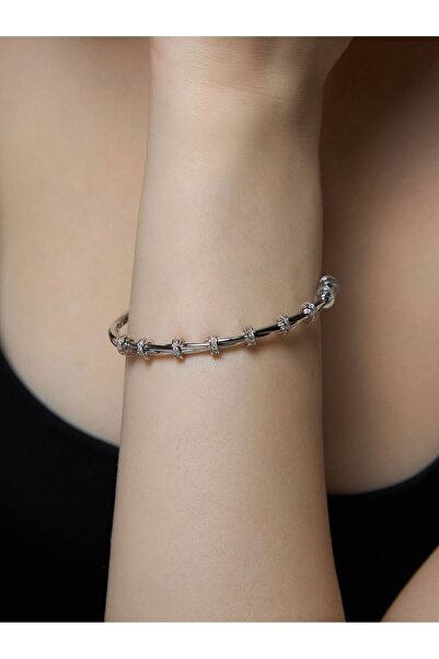 EKİNCİ KUYUMCULUK 14 Ayar Beyaz Altın Verona Bilezik – Zamansız Işıltının İnc...