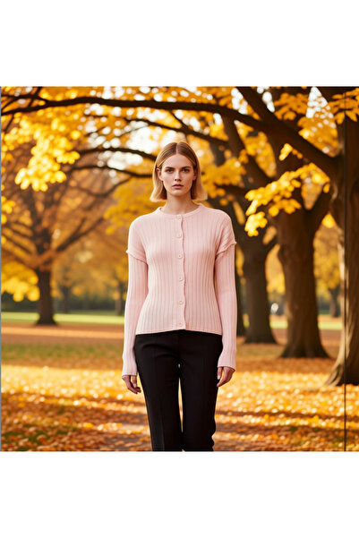 BENERLY Women's Corded Fabric Wide Fit Basic Knitwear Cardigan Offers Comfort...