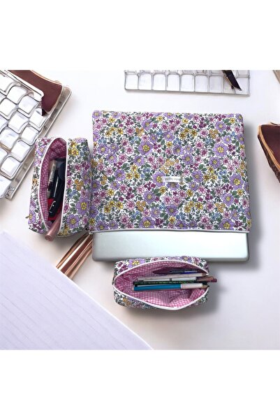 etoiles legend مجموعة حقائب ثلاثية بنمط زهور عتيق