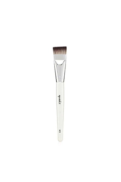 Marble Professional Makeup Brush Set M3 White & Silver