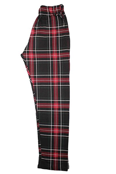 Made By me Men's Plaid Relaxed Fit Pajama Bottoms – Soft and Casual Comfort with Pockets