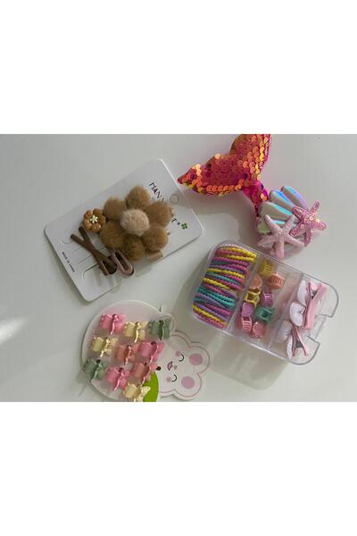 RSTM Boutique Colorful Multi-Buckle Set School Children Floral