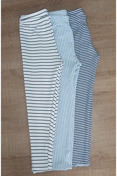 Fun Kids Leggings pentru fete și băieți, de tranziție piese, cu dungi