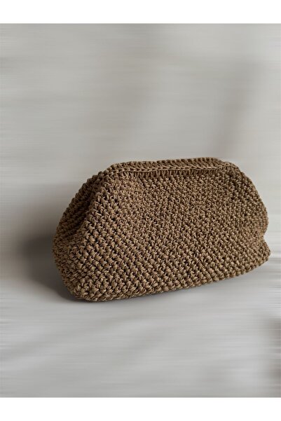 Bubbles clutch çanta/örgü çanta