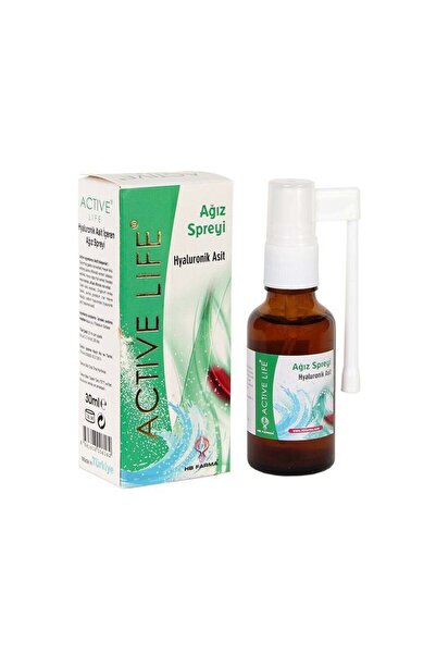 Active Life Ağız Spreyi Hyaluronik Asit 30 ml