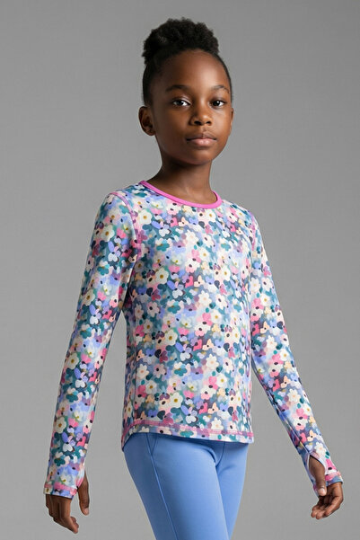 Colorinas Μπλουζάκι για κορίτσια με μακρύ μανίκι με σχέδιο Snooki Finger Snap