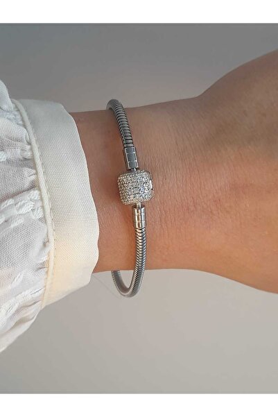 Bubbleatelier Steel Lupsy Silver Bracelet