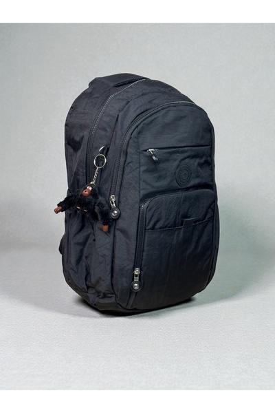 by polo clup Unisex Crinkle Waterproof Fabric Large Size Multi-Compartment School And Travel Backpack