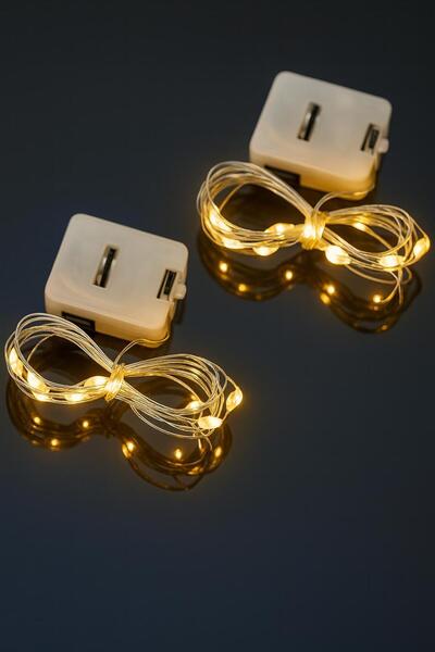 etxShop 2 Metre Mini Kelebek Buketi Imalata Uygun Fonksiyonlu Peri Led