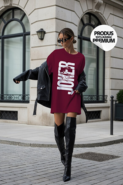 OEM Oversized Joker T-shirt, 100% cotton, for women