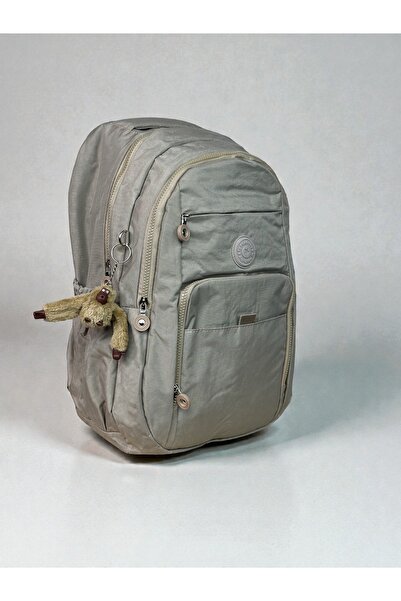 by polo clup Unisex Crinkle Waterproof Fabric Large Size Multi-Compartment School And Travel Backpack