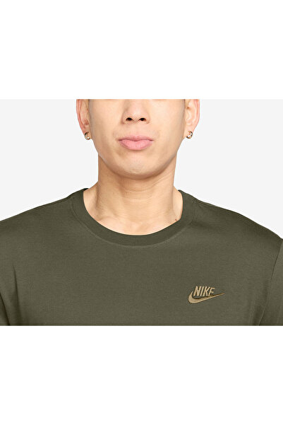 Nike Men's T-Shirt Sportswear Club Casual Men's T-Shirt 100% Cotton T-Shirt