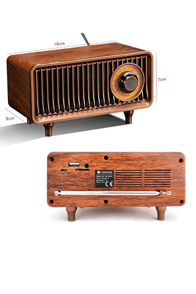cameron M-1964BT Nostalji Radyo Bluetooth USB SD Destekli