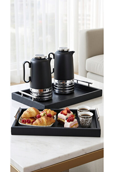 Generic Luxurious royal design tea and coffee thermos set + serving trays