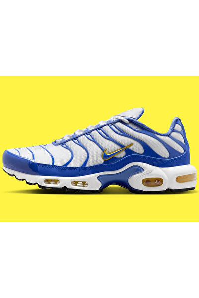 Nike Air Max Plus Beyaz Lyon Mavi Erkek Ayakkabı HİT SPOR