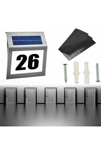 OEM Solar LED Illuminated House Number