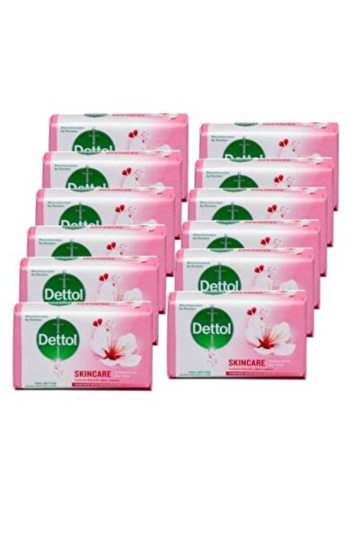 Dettol صابون ساكورا - وردي، 70 جم (12 قطعة)