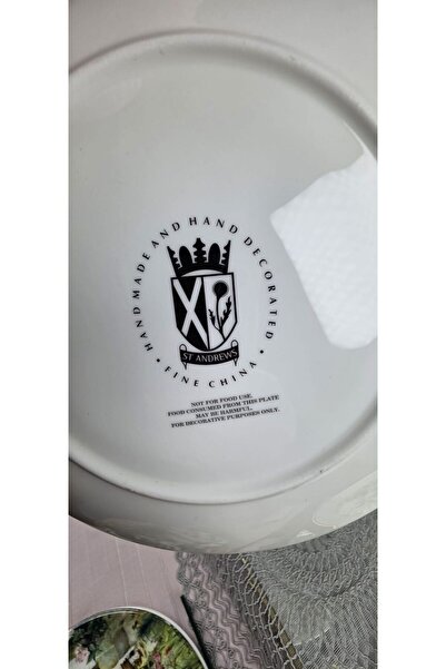 Bavaria Fine China Porcelain Hand Painting Wall Plate Model 1 21.5 cm Size