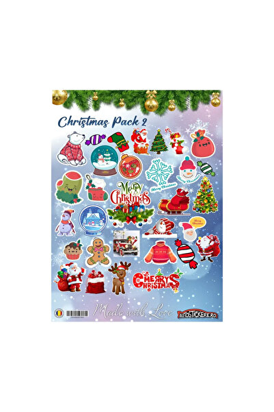 autostickere Pachet Crăciun 2 - Set 30 Autocolante