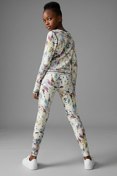 Colorinas Μπλουζάκι για κορίτσια με μακρύ μανίκι με σχέδιο Snooki Finger Snap