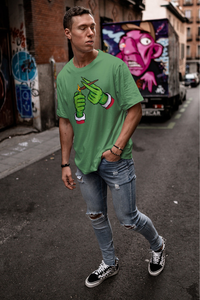 MVRDAR Tricou de Craciun unisex din 100% bumbac pentru femei si barbati