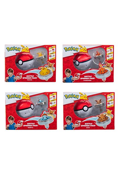 Pokemon - Battle Spinner playset with figurine, various models