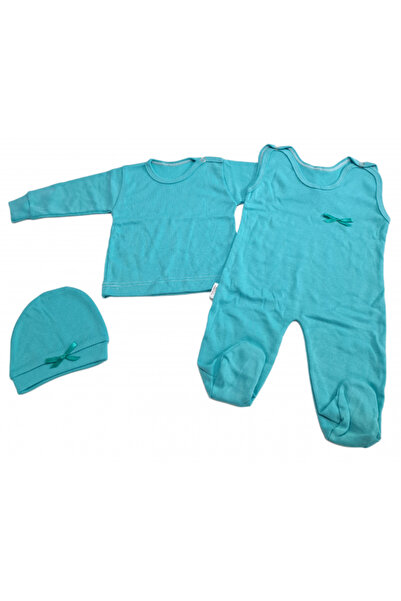 Bubu Kids Creations Jumpsuit with blouse and hat set - Made in Romania