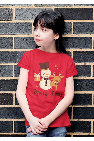MVRDAR Tricou de Craciun pentru copii cu Grinch si personaje festive
