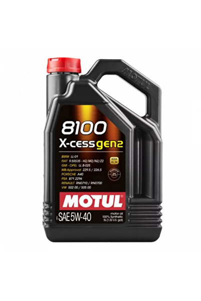 Motul 8100 X-CLEAN GEN2 5W40 5L