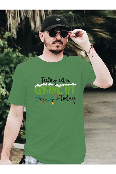 MVRDAR Tricou de Craciun unisex din 100% bumbac pentru femei si barbati