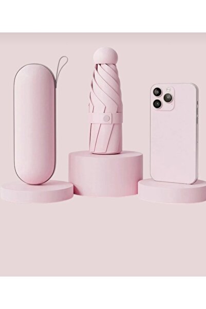 TwinRoots Özel Kılıflı UV korumalı Portatif Kapsül Şemsiye