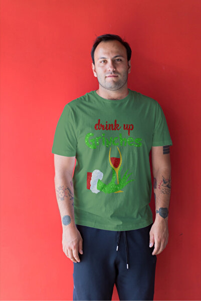 MVRDAR Tricou de Craciun unisex din 100% bumbac pentru femei si barbati