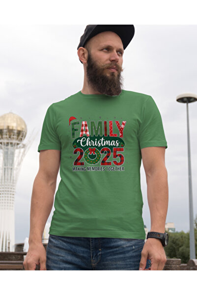 MVRDAR Tricou de Craciun unisex din 100% bumbac pentru femei si barbati