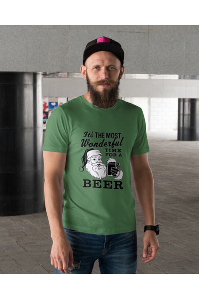 MVRDAR Tricou de Craciun unisex din 100% bumbac pentru femei si barbati