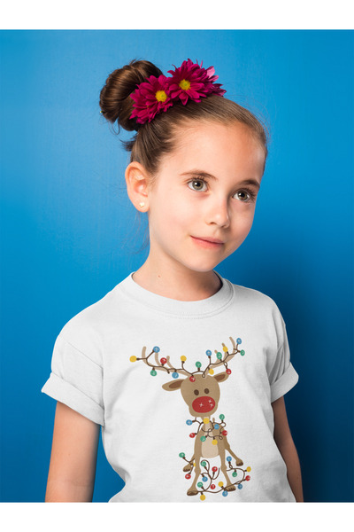 MVRDAR Tricou de Craciun pentru copii cu Grinch si personaje festive