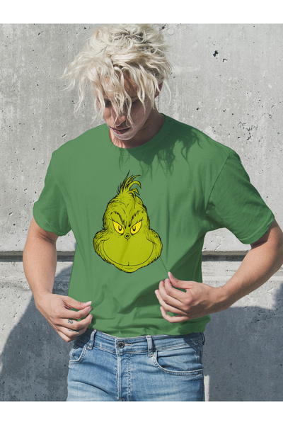 MVRDAR Tricou de Craciun unisex din 100% bumbac pentru femei si barbati