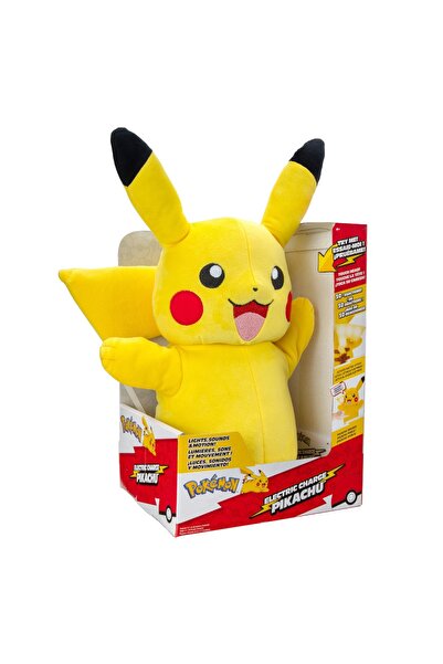 Pokemon - Plush toy with functions, Pikachu (Electric Charge)