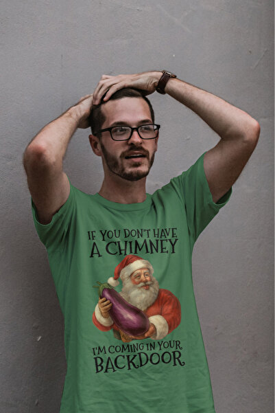 MVRDAR Tricou de Craciun unisex din 100% bumbac pentru femei si barbati