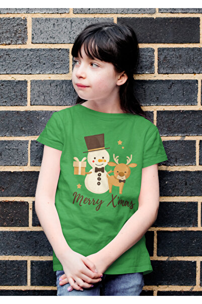 MVRDAR Tricou de Craciun pentru copii cu Grinch si personaje festive