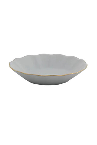 Porland طبق شاي مطلي بالذهب 11 سم 6 قطع