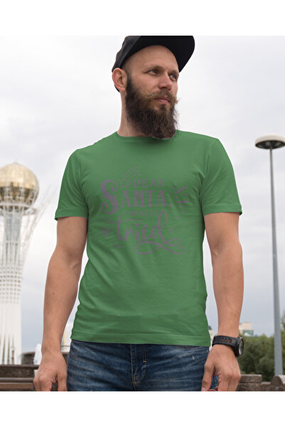 MVRDAR Tricou de Craciun unisex din 100% bumbac pentru femei si barbati