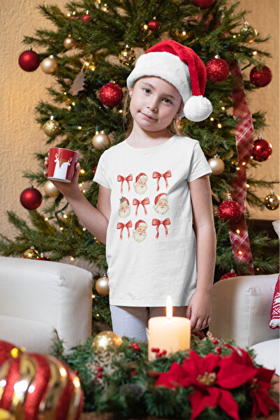 MVRDAR Tricou de Craciun pentru copii cu Grinch si personaje festive