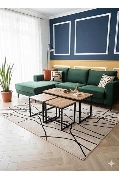 Kırlenta İÇİÇE 3 ADET YAN SEHPA ORTA SEHPA