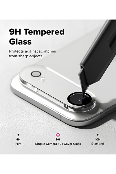 PiyasaSepeti Apple iPhone 17 Air Premium Full Coverage Lens Protection Gold