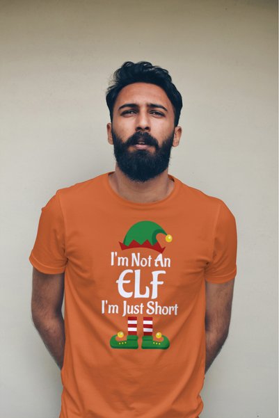 MVRDAR Tricou de Craciun unisex din 100% bumbac pentru femei si barbati
