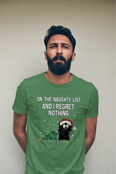 MVRDAR Tricou de Craciun unisex din 100% bumbac pentru femei si barbati