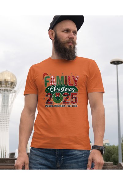 MVRDAR Tricou de Craciun unisex din 100% bumbac pentru femei si barbati
