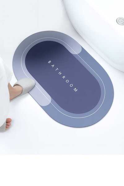 DDHOME Magic Water Absorbent Χαλάκι Μπάνιου Αντιολισθητικό Χαλάκι Ablution 40x60