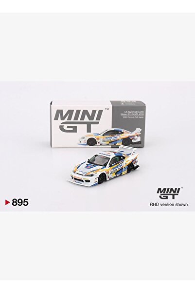 mini gt نيسان إل بي-سوبر سيلويت إس15 سيلفيا # 555 2023 فورمولا دريفت اليابان 895