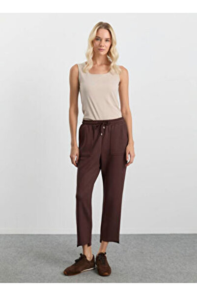 Selen Kahverengi Kadın Standart Pantolon 25KSL5469
